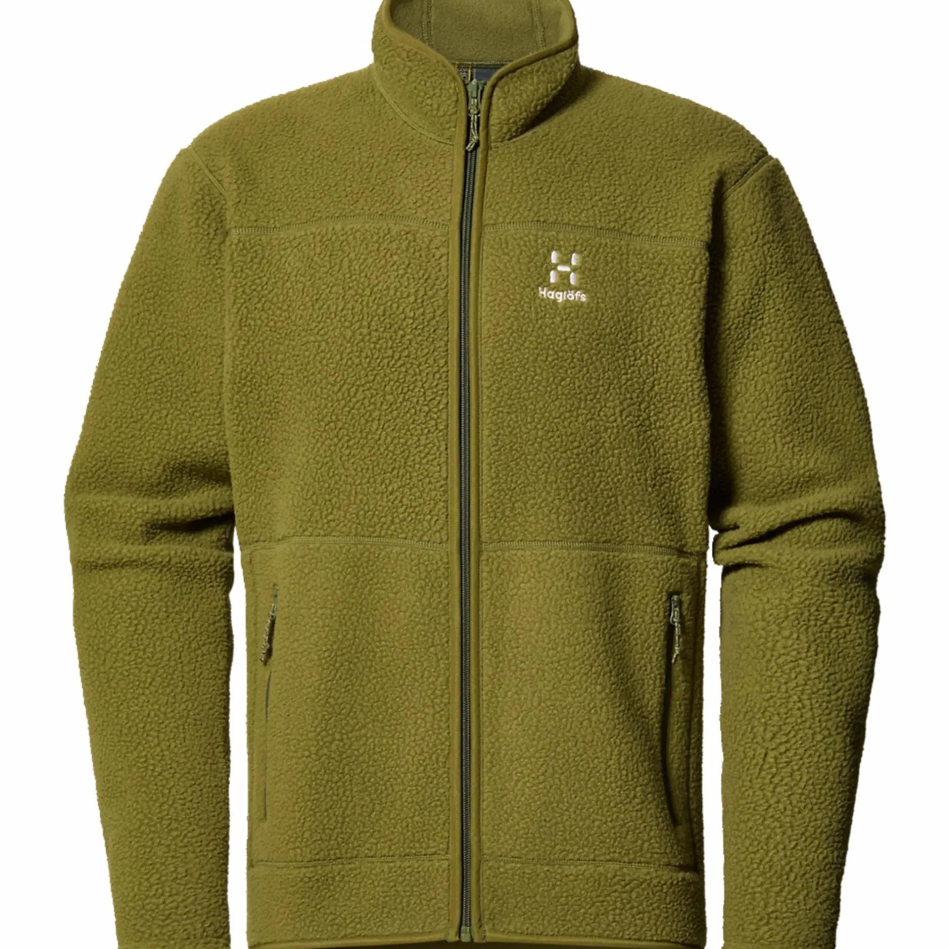 HAGLÖFS mossa pile jacket men OLIVE GREEN