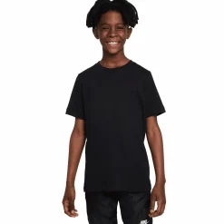 Outlet NIKE big kids' short-sleeve t-shirt Black