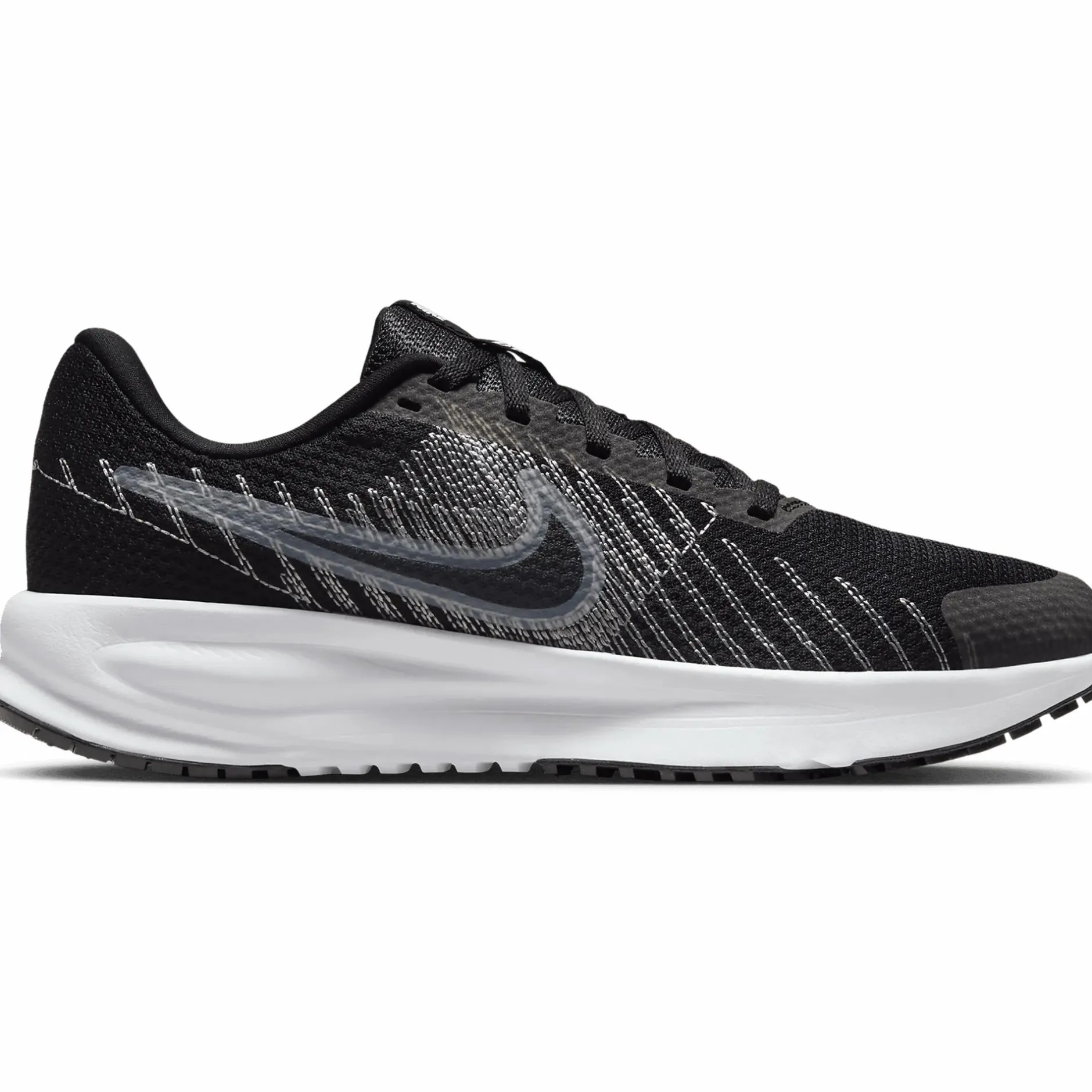Sale NIKE run defy w BLACK/WHITE WOLF