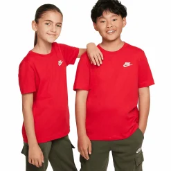 Clearance NIKE sportswear big kids' t-shirt University Red