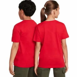 Clearance NIKE sportswear big kids' t-shirt University Red