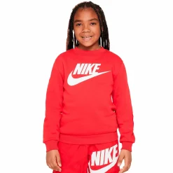 Outlet NIKE sportswear club fleece big kid University Red/Whi
