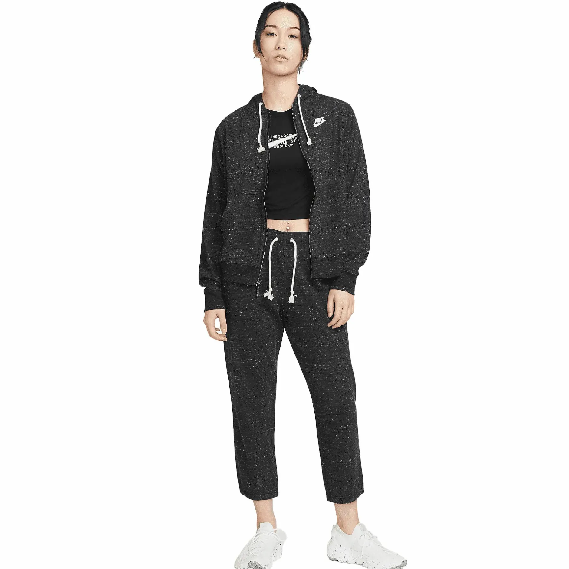 Best NIKE sportswear gym vintage women's Black/White