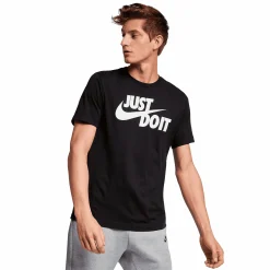 Clearance NIKE sportswear jdi men's t-shirt Black/White