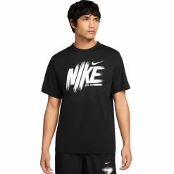 Outlet NIKE nk df uv hyverse ss gfx m Black/white