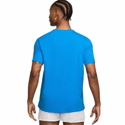 NIKE nk df uv miler ss m Blue Hero/silver