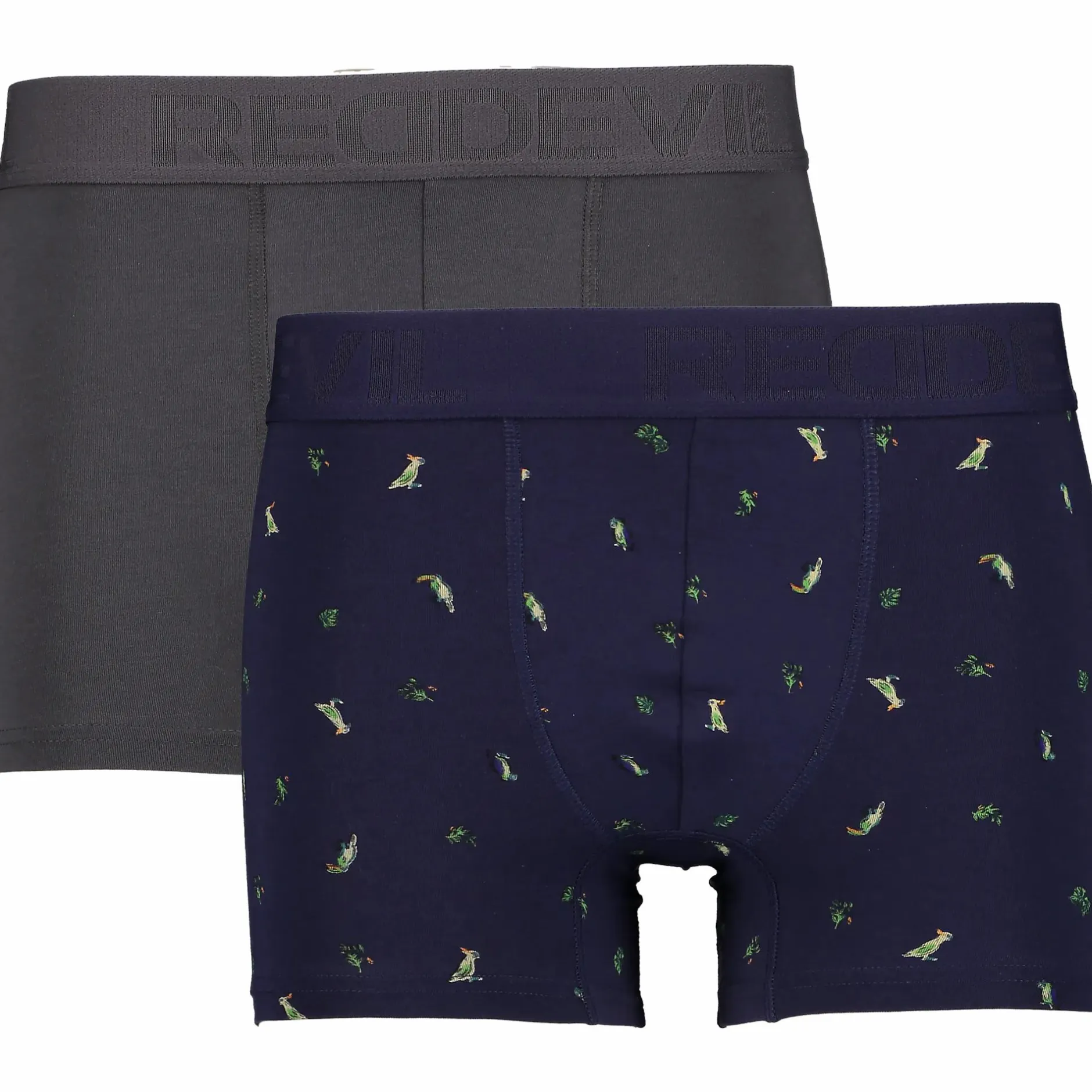 Online RED DEVIL 2-p cotton boxer m Navy Bird/grey