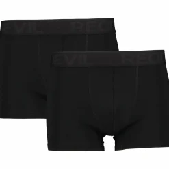 Hot RED DEVIL 2-p cotton boxer m Black/black