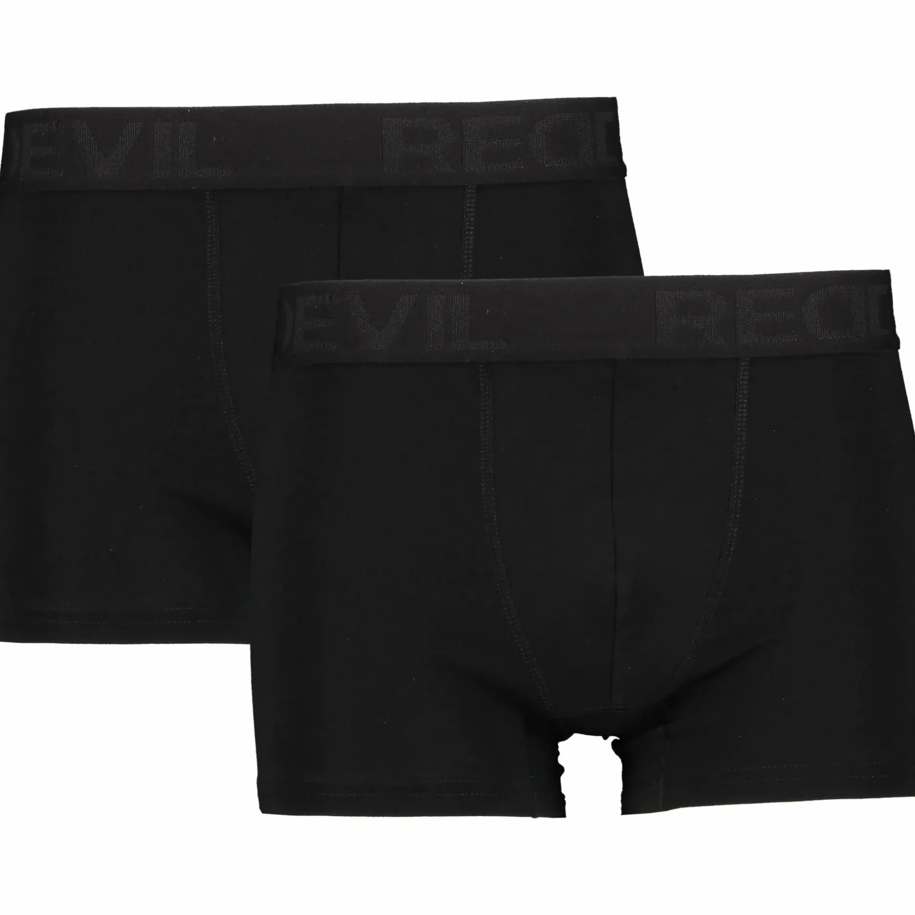 Hot RED DEVIL 2-p cotton boxer m Black/black