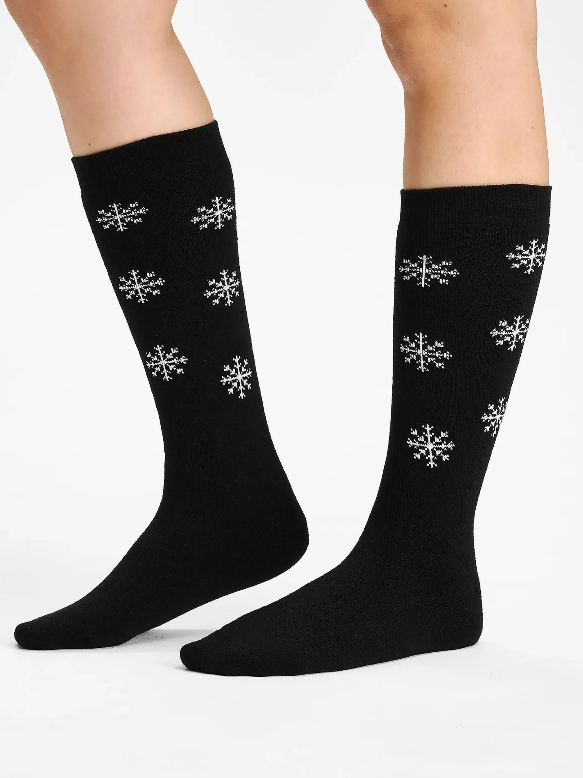 Clearance SEGER 2p kids wool socks Black/black