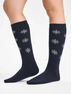 Discount SEGER 2p kids wool socks Black/blue