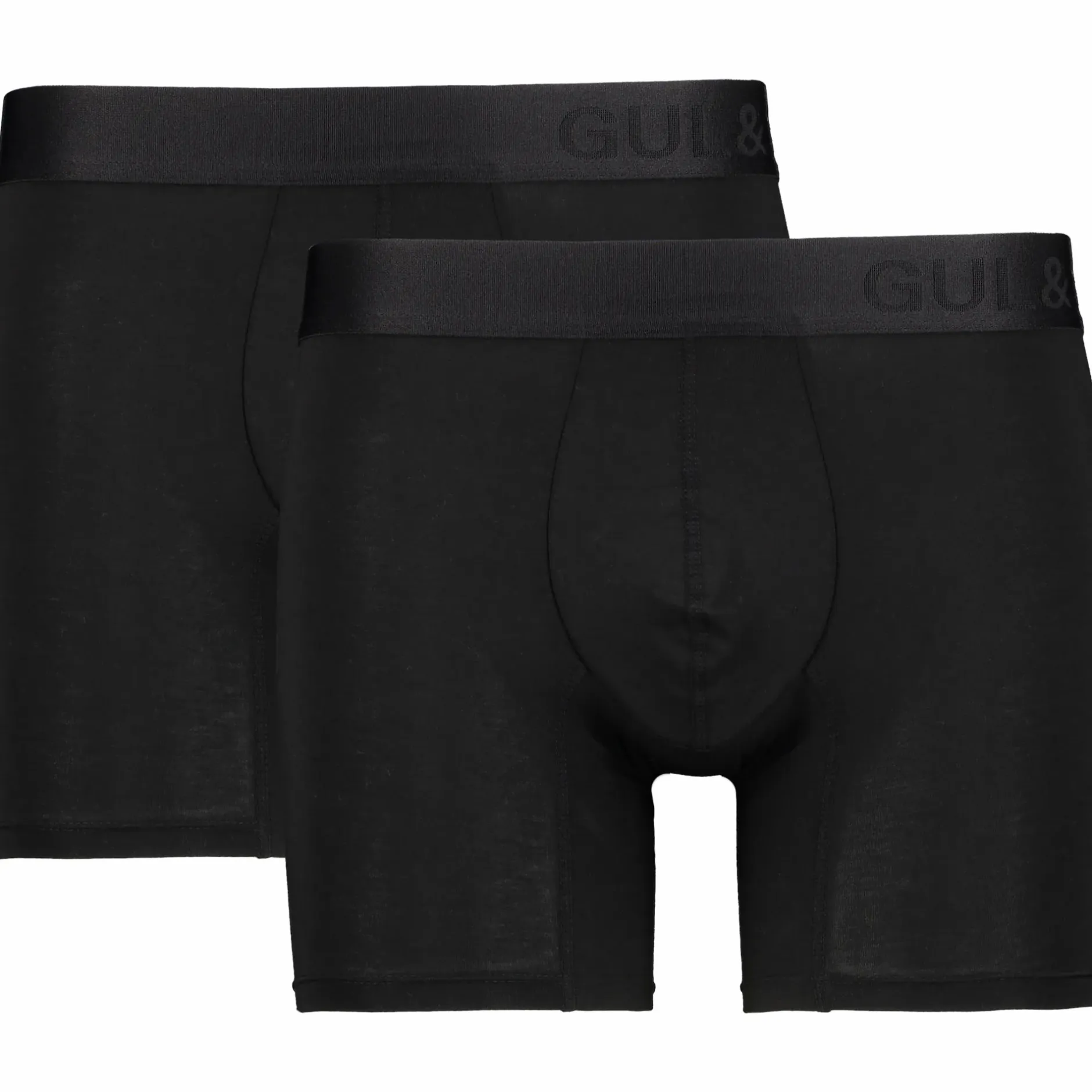 New GUL&BLÅ 2-p soft modal boxer m Black