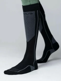 Online BULA park ski socks BLACK/GRAY