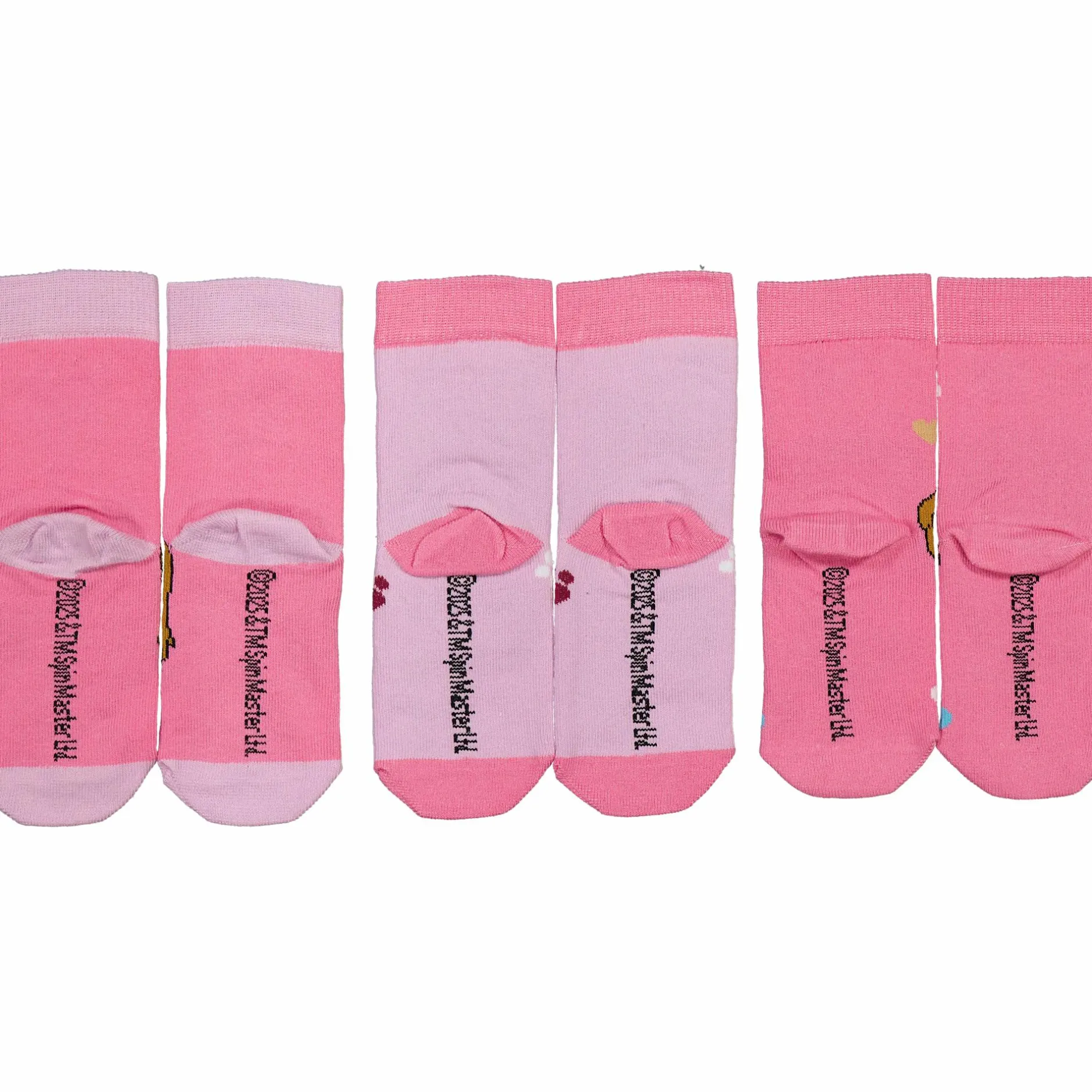Clearance NICKELODEON paw patrol 3p socks 0624 Pink