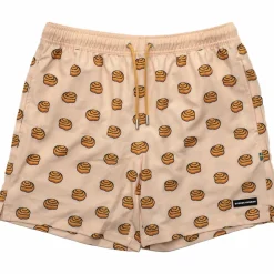 SVENSK HUSMAN printed beach shorts m BROWN KANELBULLE