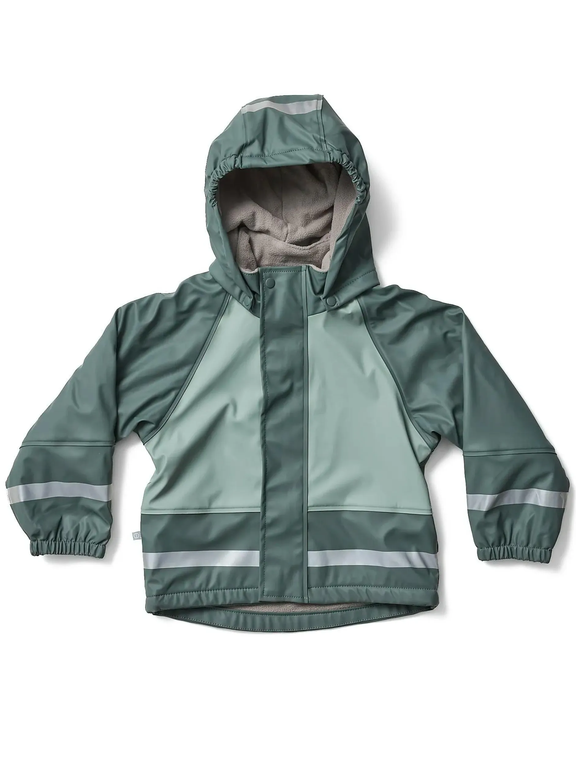 New OCEAN WORKS pu lined jacket jr Green/mint Green