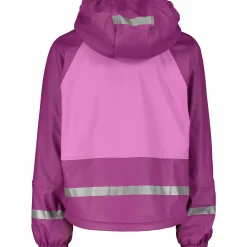 Clearance OCEAN WORKS pu lined jacket jr Purple Wine/pink