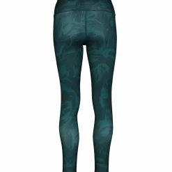 New ICONIC pulse tights w Deep Teal Aop