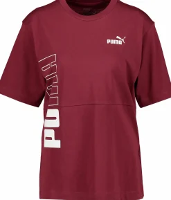 PUMA power colorblock tee Dark Jasper