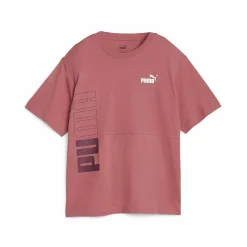 Best PUMA power colorblock tee Astro Red