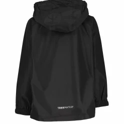 Best TREKMATES rain 10 000 jacket, regnjakke, junior Black