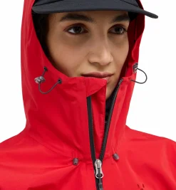 Clearance HAGLÖFS rosson proof jacket women BRIGHT RED