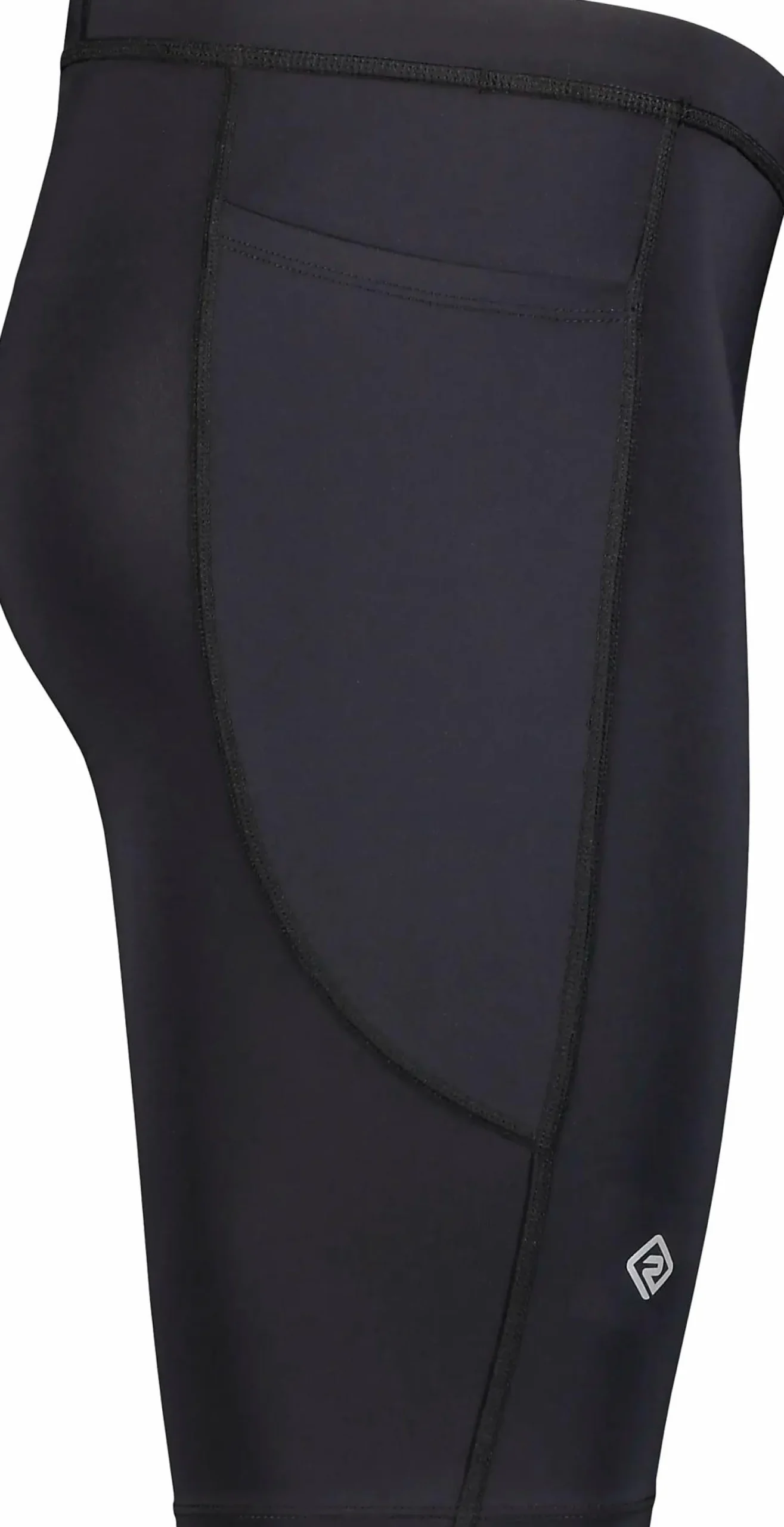 Online RONHILL run short tights m Black