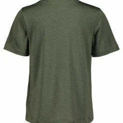 Outlet RONHILL run tee jr Thyme Green Melang