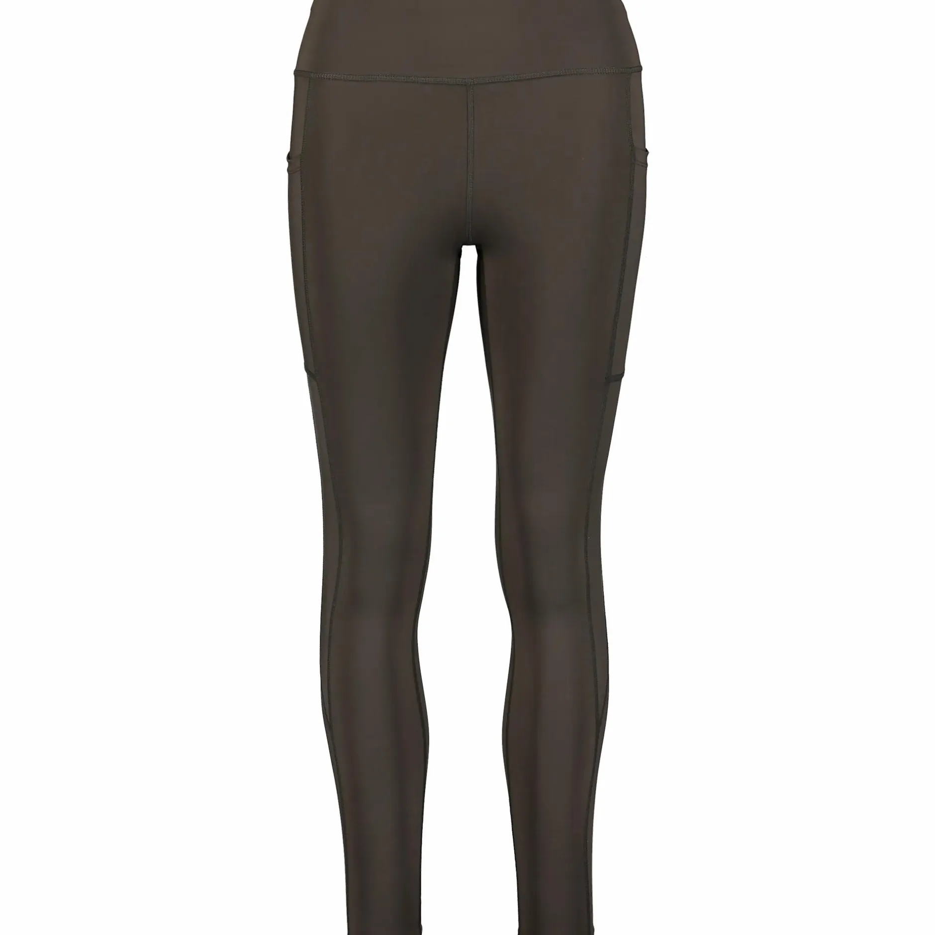 Online RONHILL run tights w Chimera Green
