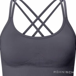 Clearance RÖHNISCH seamless sports bra w Dk Grey Plum