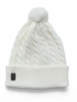 SEGER seg knitted cable beanie sr Off White