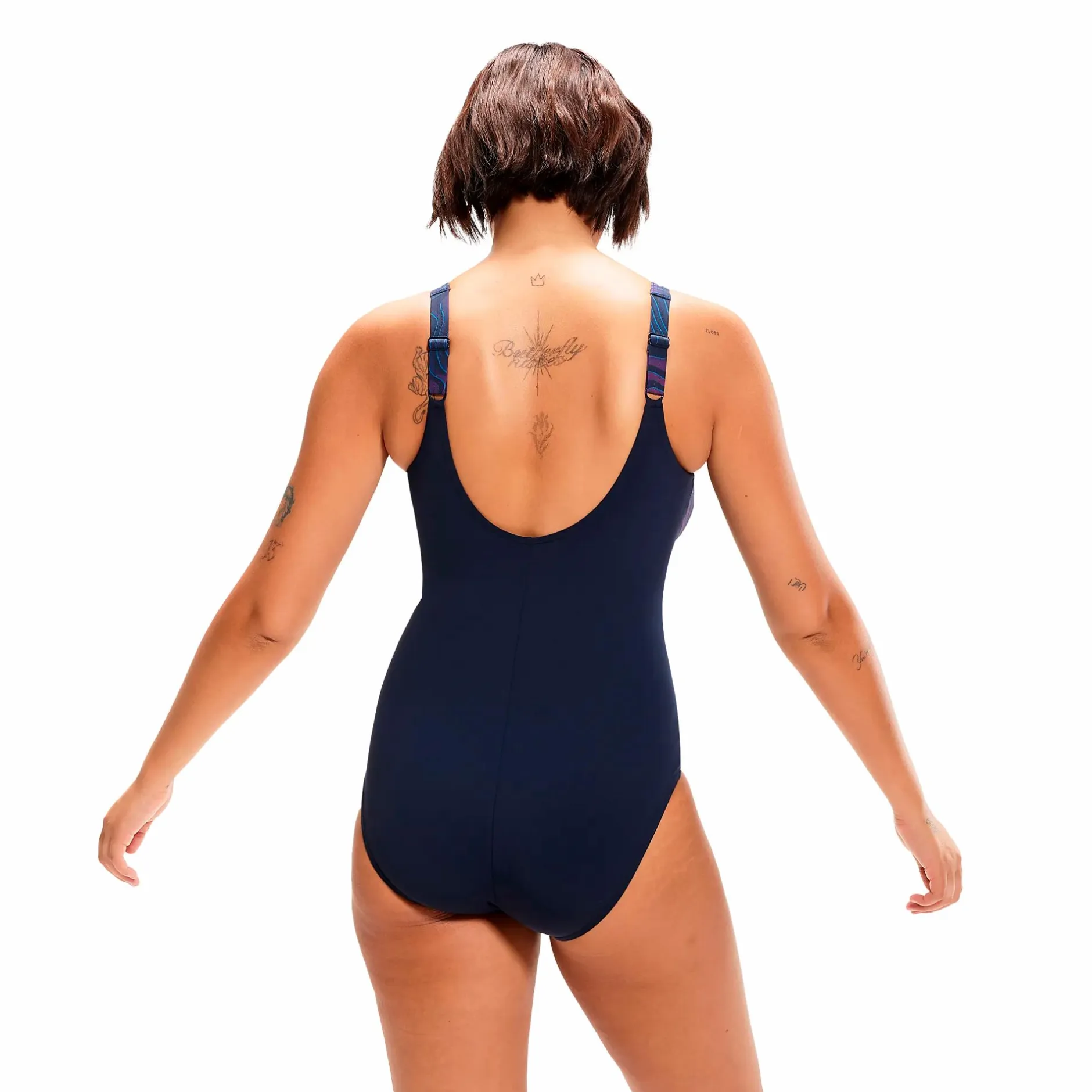 Online SPEEDO shaping luna w Navy/Purple