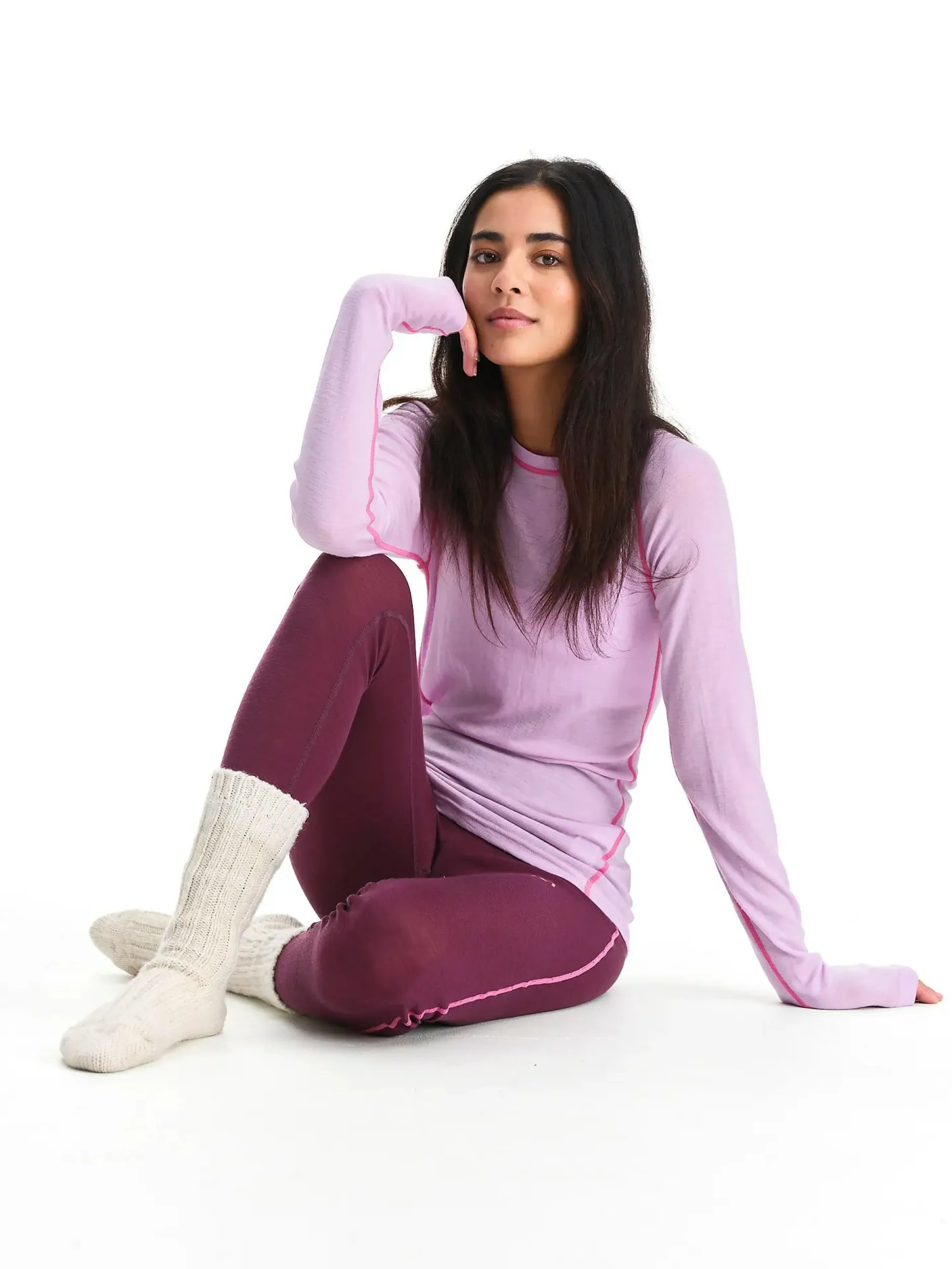 Discount KARI TRAA signe wool set w Wine