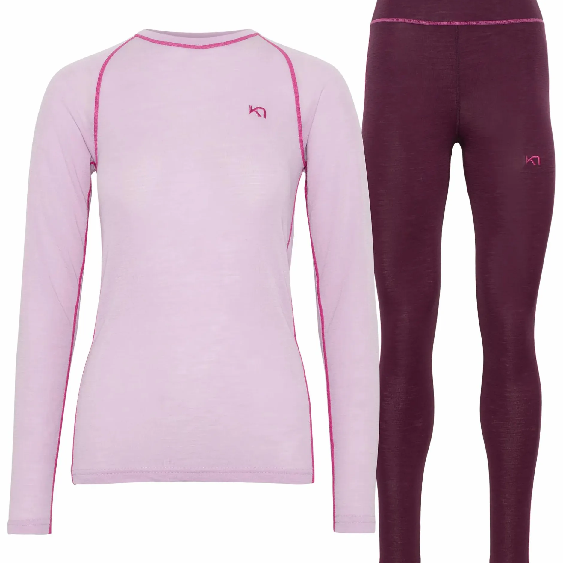Discount KARI TRAA signe wool set w Wine