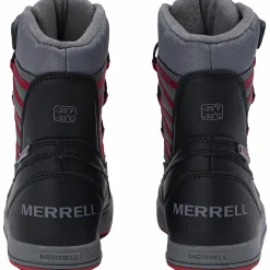 Hot MERRELL snow bank 5.0 wp BLACK/RED