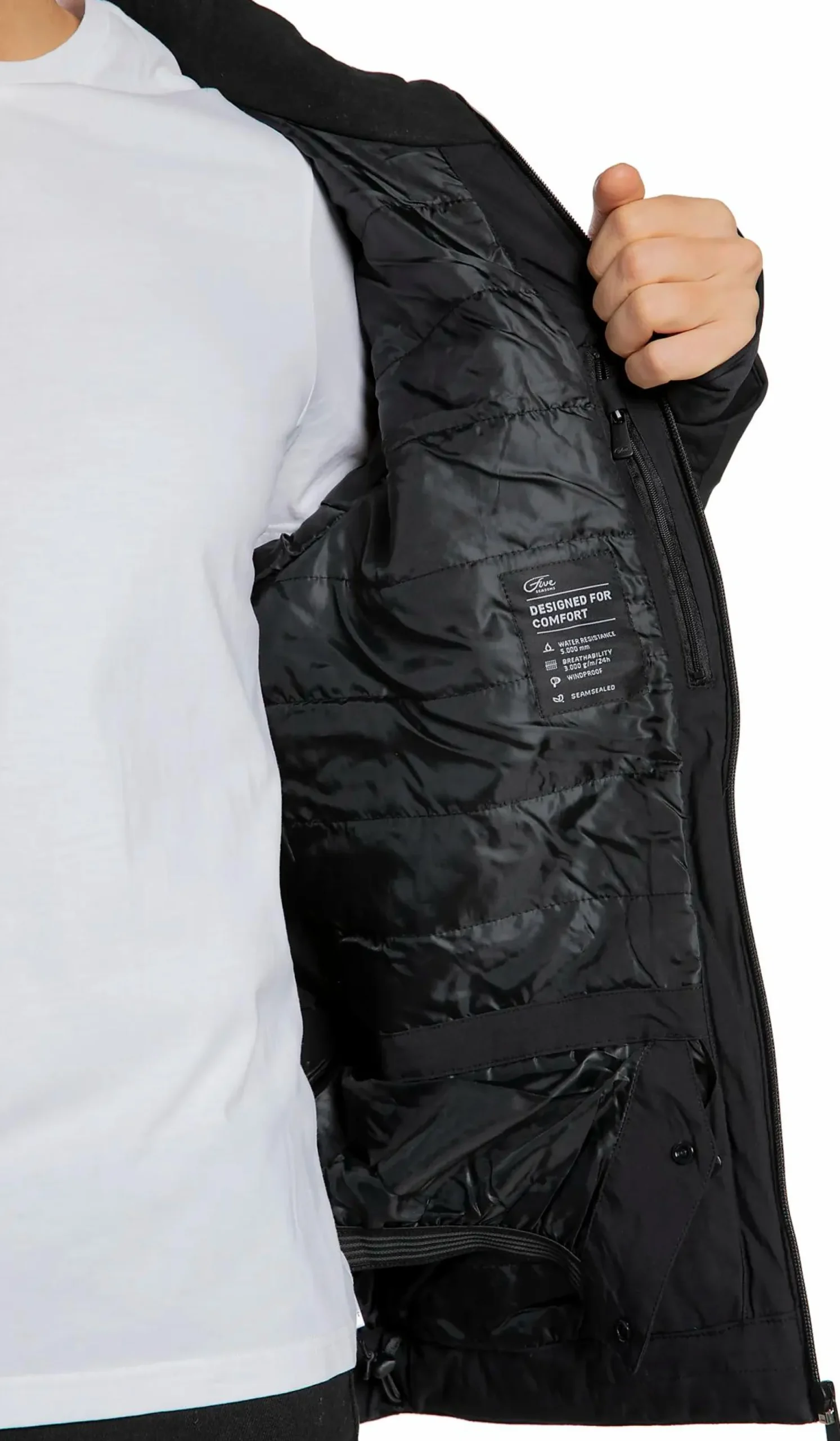 Online FIVESEASONS so arabba jkt m Black