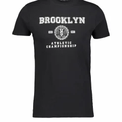 Clearance REACTION so printed tee m Black/Brooklyn