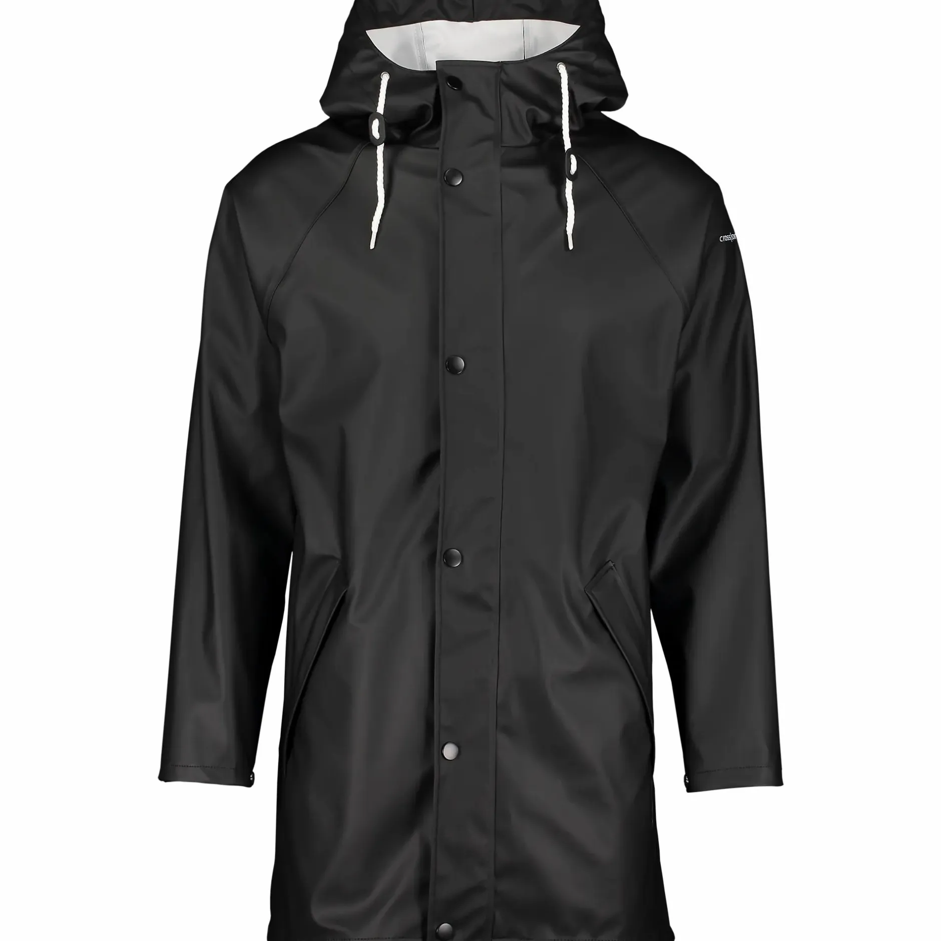 New CROSS SPORTSWEAR so pu coat u Black
