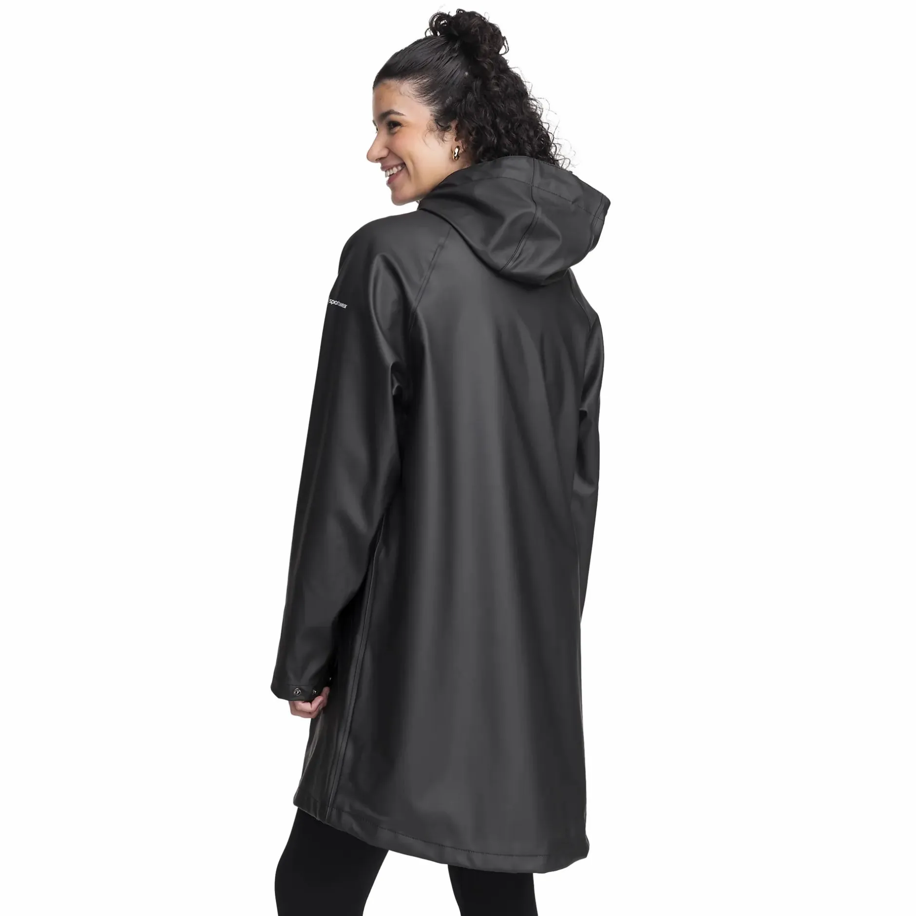 New CROSS SPORTSWEAR so pu coat u Black