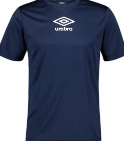 Outlet UMBRO so score tee sr Navy/White