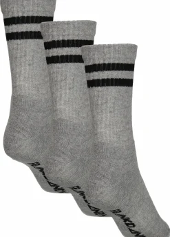 FRANK DANDY sport sock 3p jr Grey