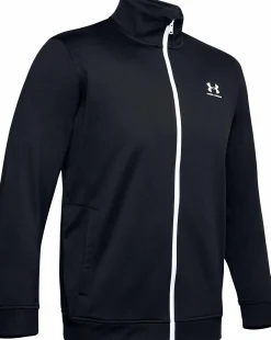 UNDER ARMOUR sportstyle tricot jacket BLACK