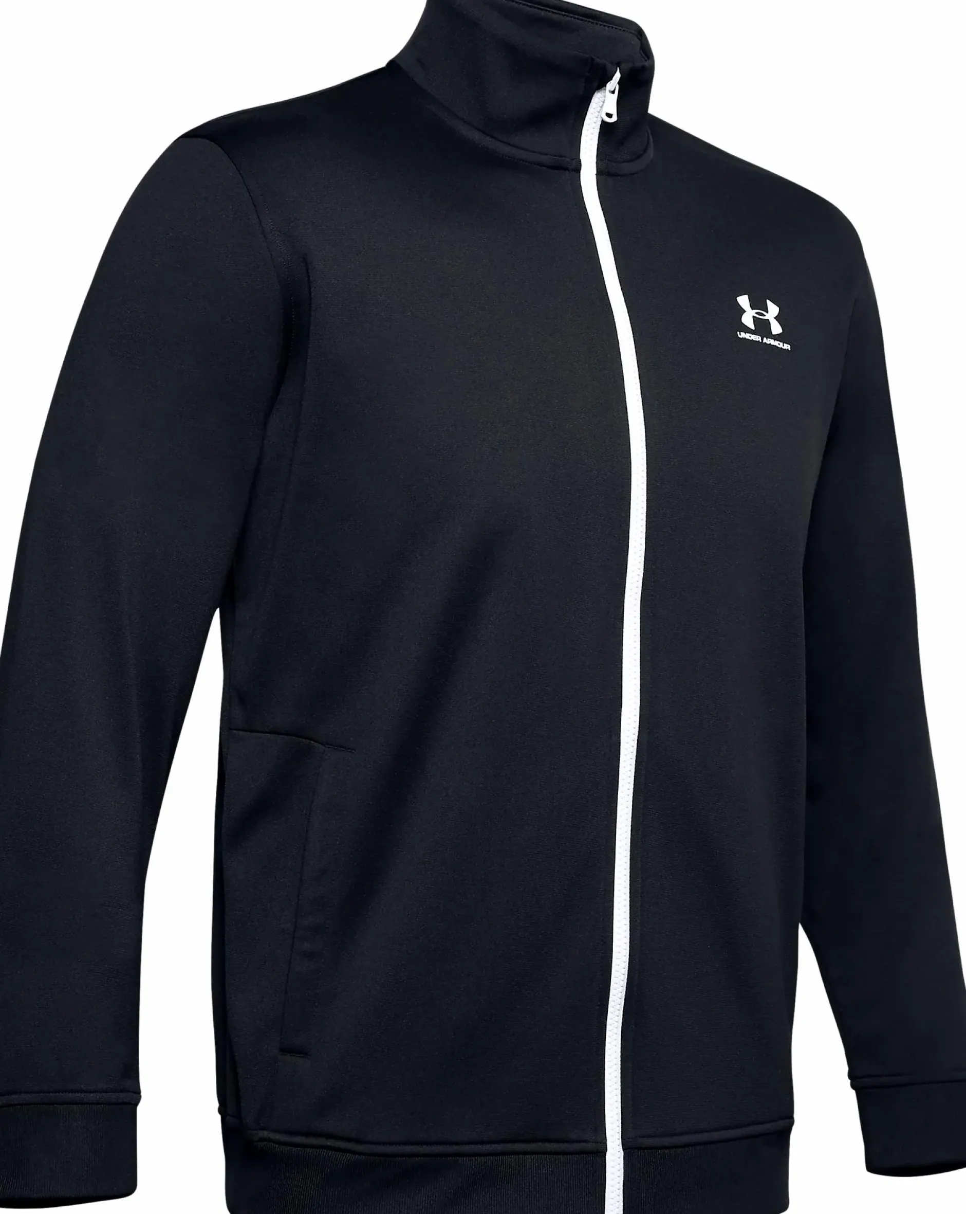 UNDER ARMOUR sportstyle tricot jacket BLACK