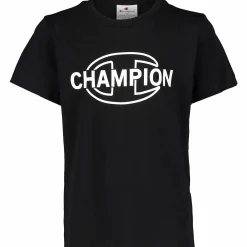 Discount CHAMPION ss printed tee jr Black