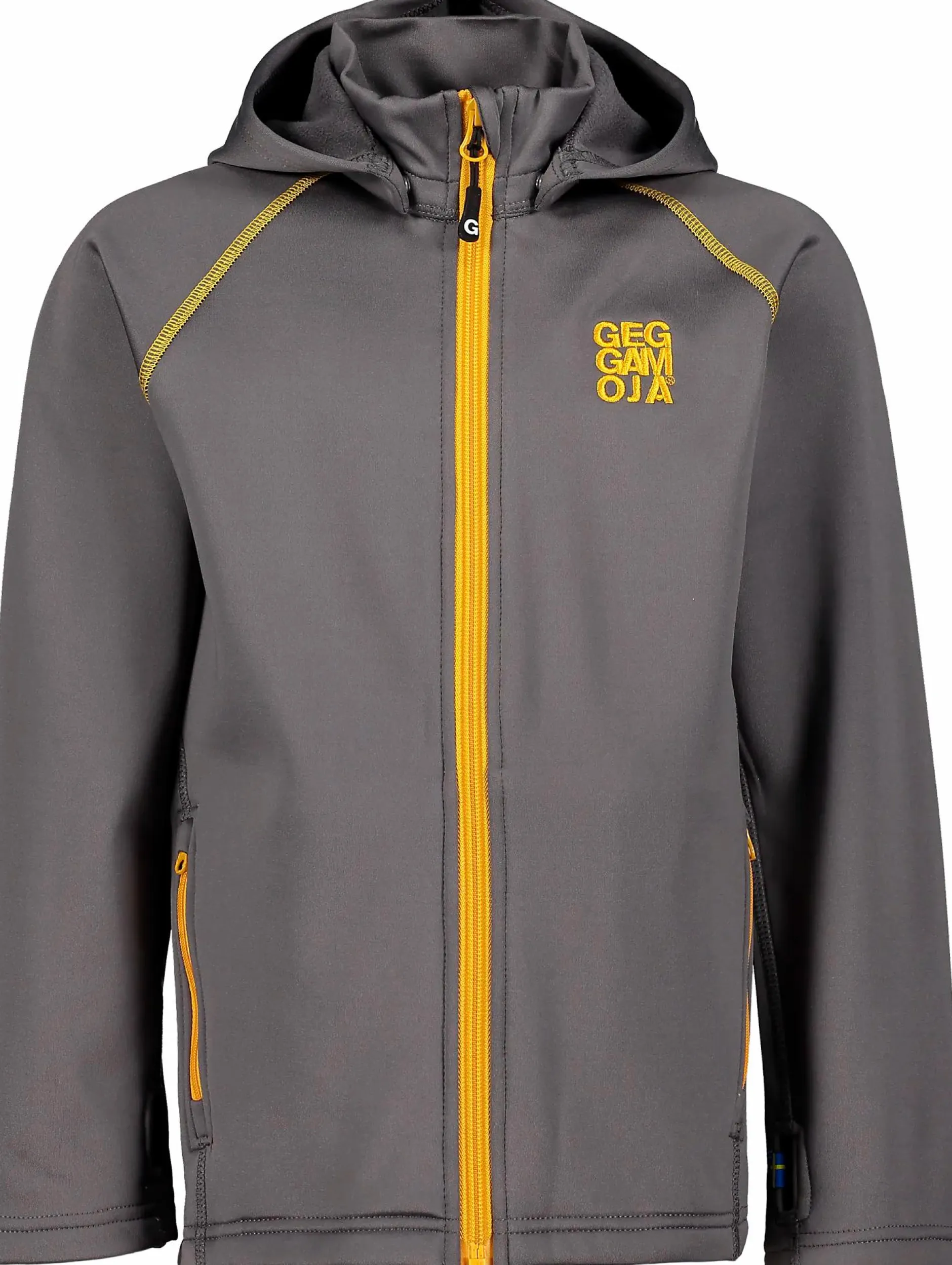 New GEGGAMOJA stretch hoodie baby ii Grey