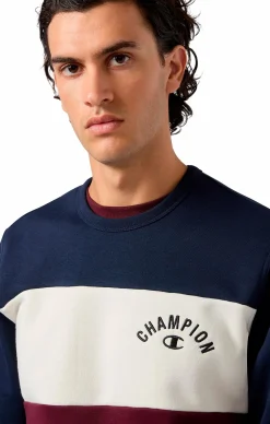 Outlet CHAMPION sweatshirt icons crewneck m Blue