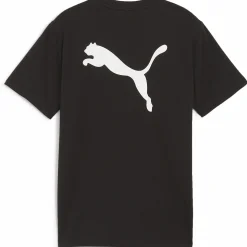 Clearance PUMA teamrise logo jersey jr PUMA BLACK/WHITE