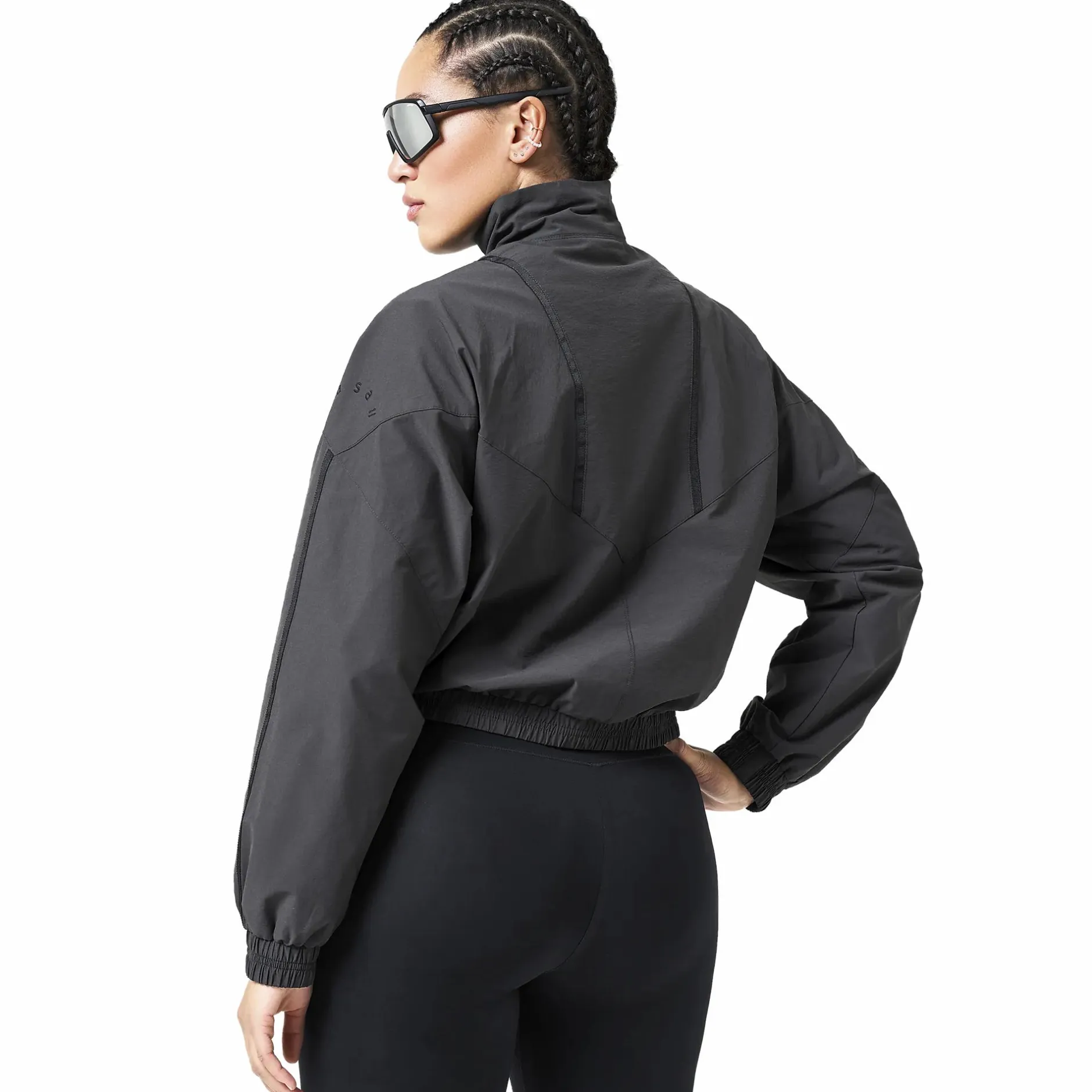New CASALL track jacket w Almost Black