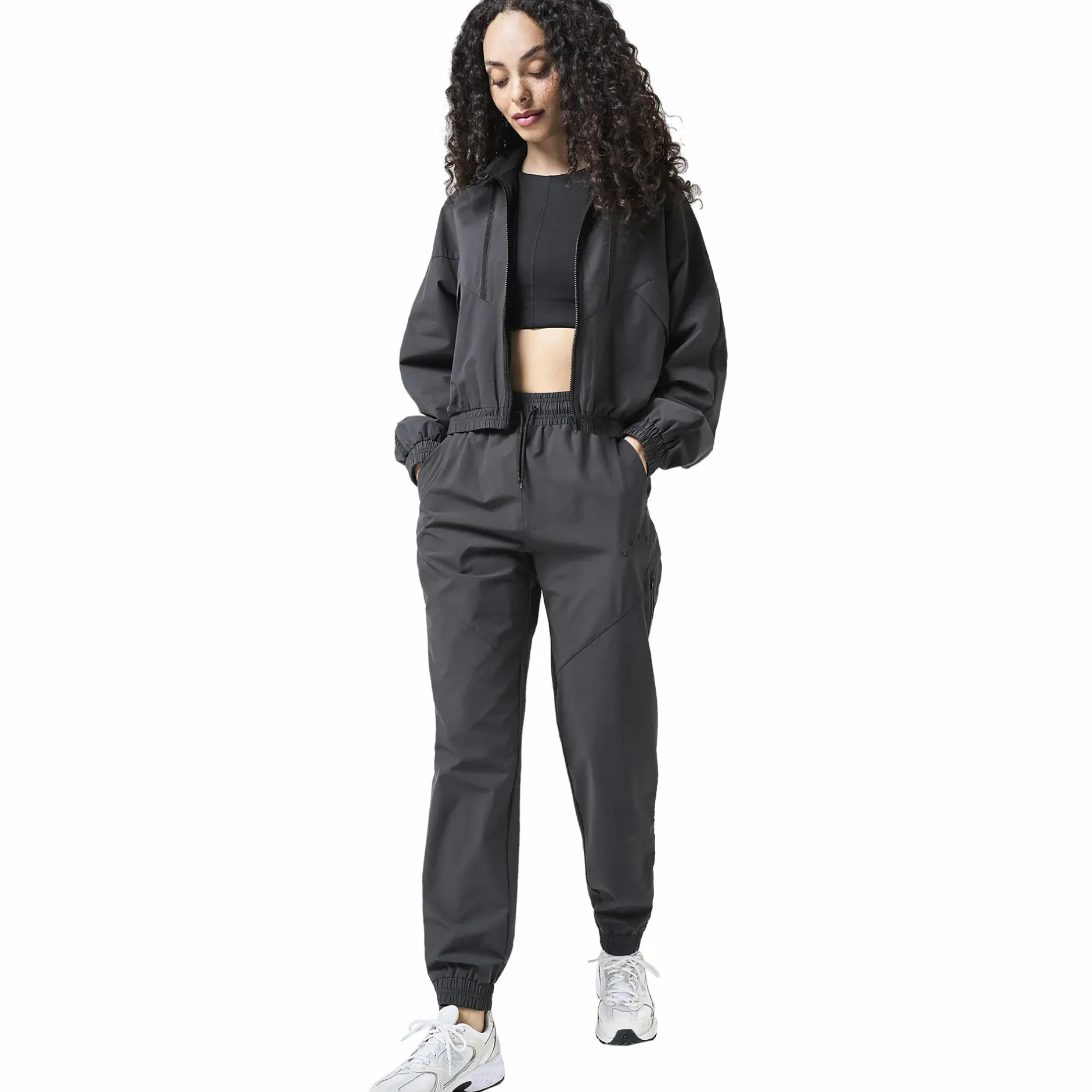 New CASALL track jacket w Almost Black