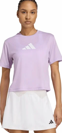 Online ADIDAS train essential big logo tee POWPLU
